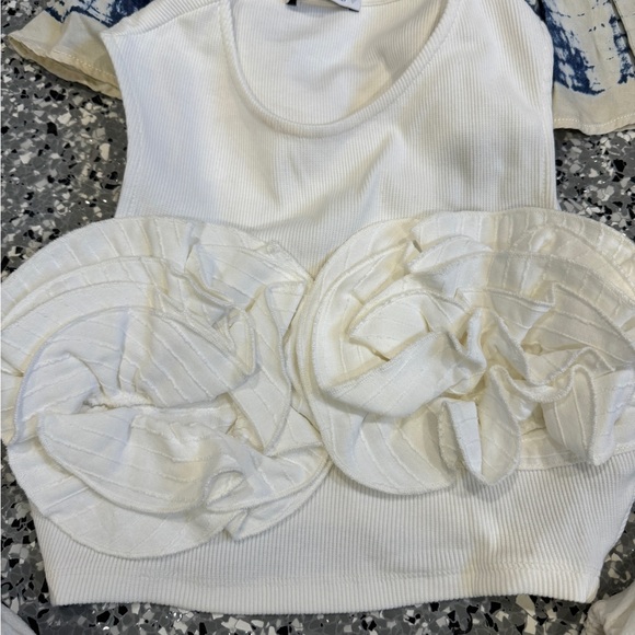 Zara flower top Lot of 3 tops Guess Zara - Picture 4 of 7